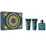 Set Cadou Barbat VERSACE EROS EDT 50ML + Shower Gel 50ML + After Shave 50ML